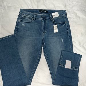 Express Legging Mid Rise Warm & Cozy Jeans - Long